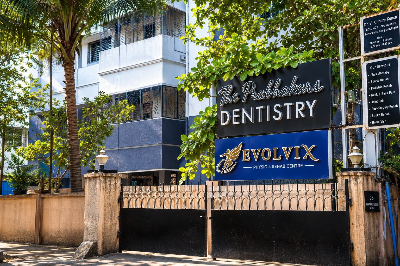 Evolvix Physiotherapy Clinic treatment room in T.Nagar, Chennai