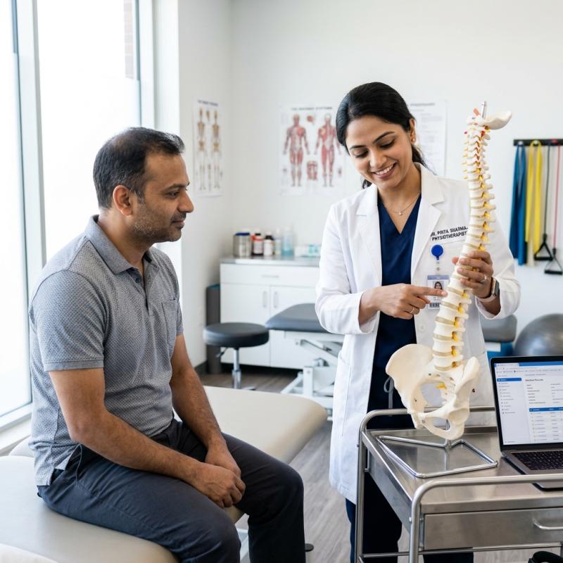 Patient consultation for symptom assessment