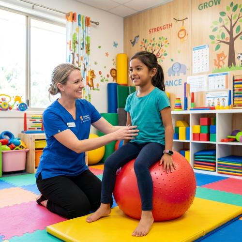 Paediatric Physiotherapy treatment at Evolvix Physiotherapy Clinic in T. Nagar, Chennai